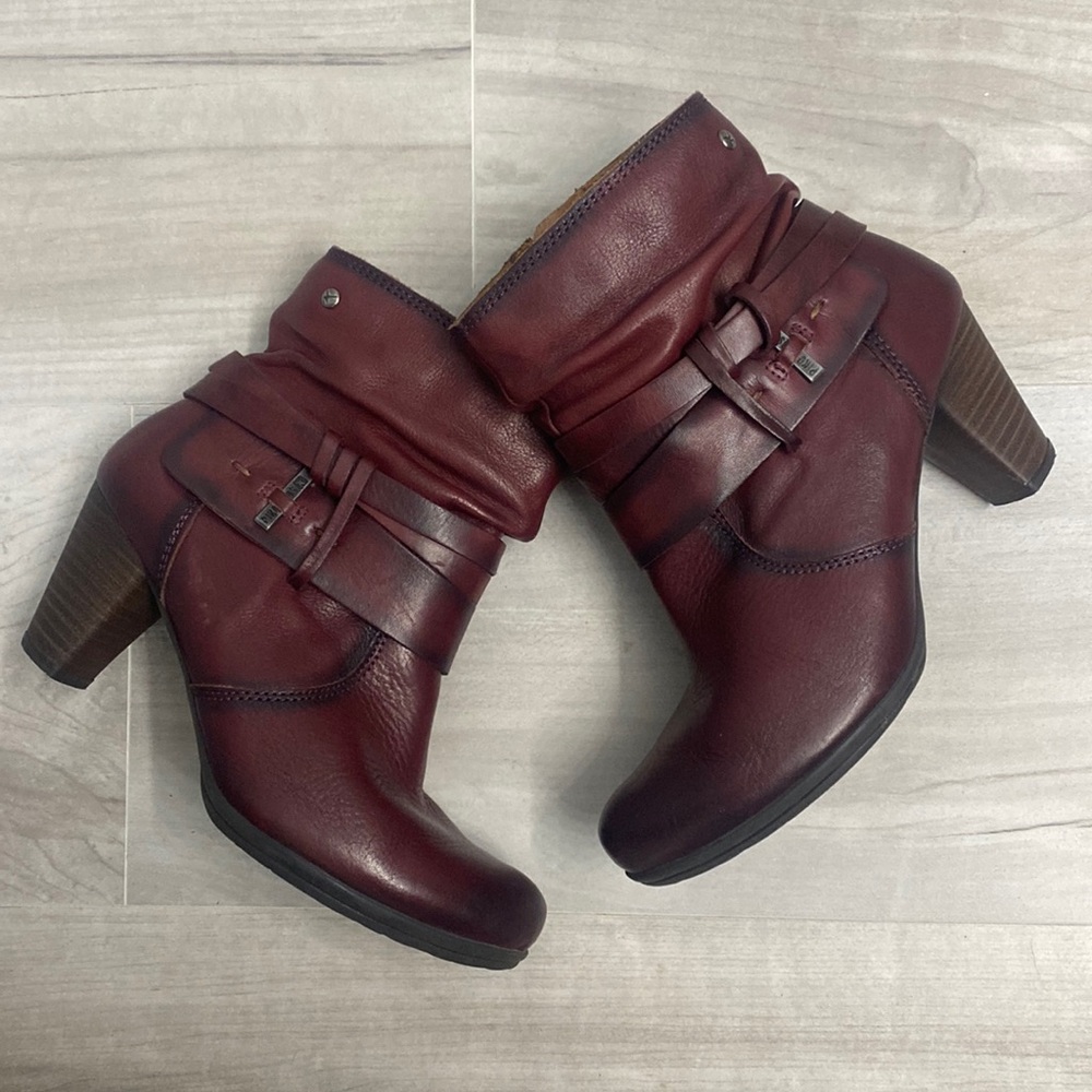 Pikolinos Heeled Ankle Boots  Women’s Size 36 = US 5.5/6 Made in Spain